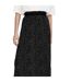 Jupe Longue Motif/style À Pois Femme Noir Only-4