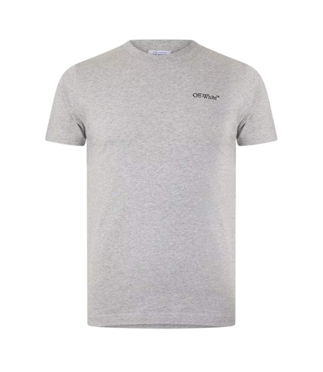 T-shirt Windy Arrow Homme Gris Noir Off White-1