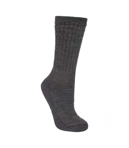 Stroller chaussettes de randonnée en laine homme noir chiné Trespass