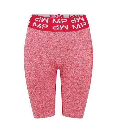Womens/ladies Seamless Slim Cycling Shorts Pink MyProtien