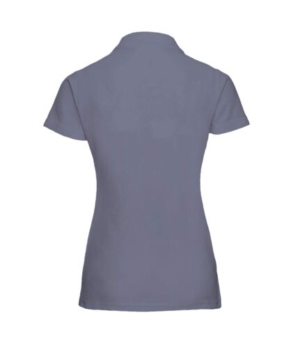 Jerzees Colours Ladies 65/35 Hard Wearing Pique Short Sleeve Polo Shirt (Convoy Grey)