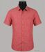 Chemisettes manches courtes Winchester Tubac1 coupe confort en coton Corail-3