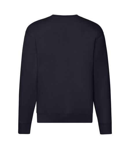 Mens Premium Set-in Sweatshirt Deep Navy Fruit Of The Loom