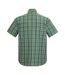 Chemise Manches Courtes Motif/style À Carreaux Mindano Homme Bleu Clair Regatta-3