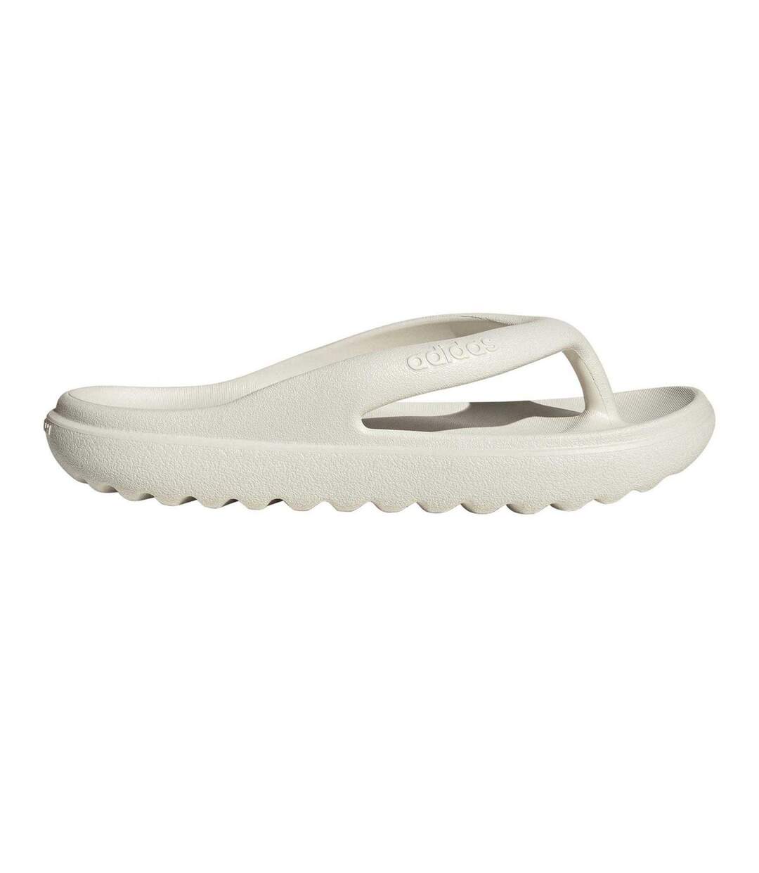 Tongs Adilette Lumia Femme Blanc Cassé Adidas-1