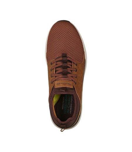 Skechers Mens Crowder Colton Shoes (Tan) - UTFS9743