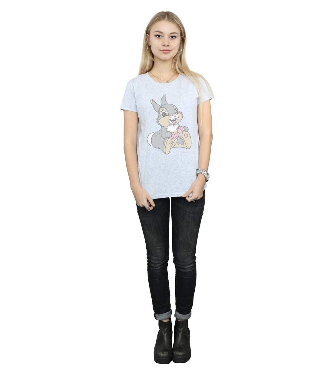 Disney - T-shirt - Femme (Gris chiné) - UTBI2169-4