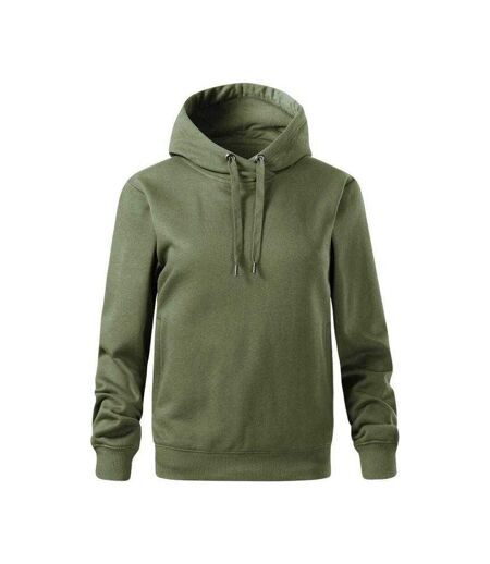 Sweat À Capuche Moon Femme Vert Malfini