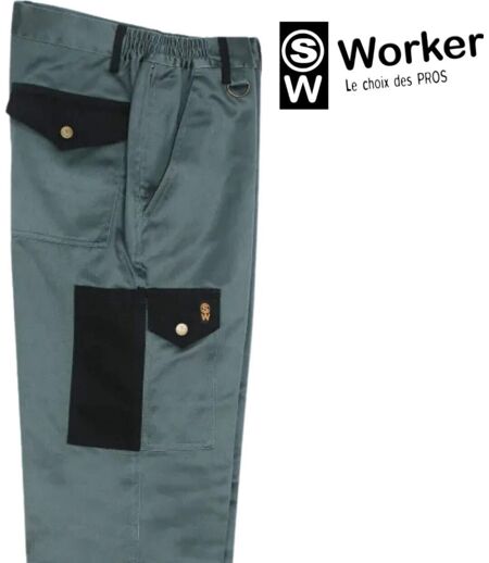 WORKER K569 — Pantalon de travail vert US : le choix de la robustesse