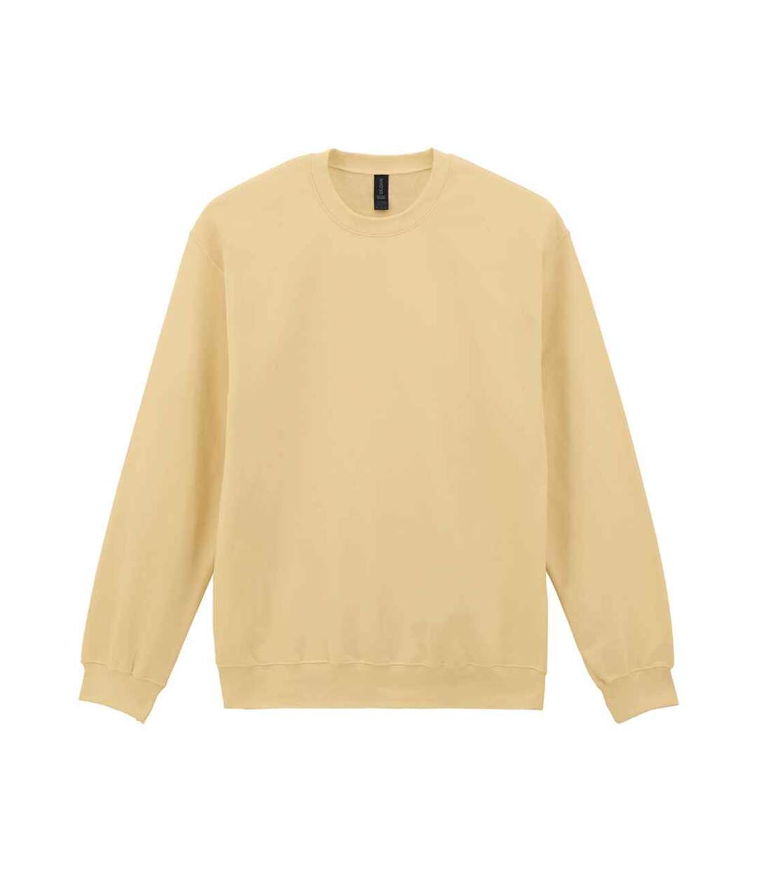 Sweat Softstyle Adulte Jaune Pâle Gildan-1