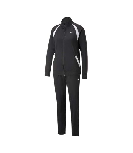 Ensemble de survêtement noir femme puma classic tricot - l