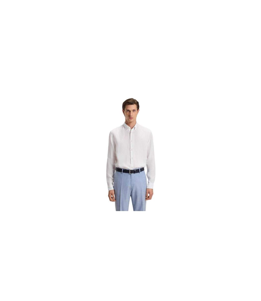 Chemise Manches Longues Liam Homme Blanc Boss-1