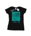 Disney Princess Womens/Ladies Ariel The Little Mermaid Hair Stroke Cotton T-Shirt (Black) - UTBI37025