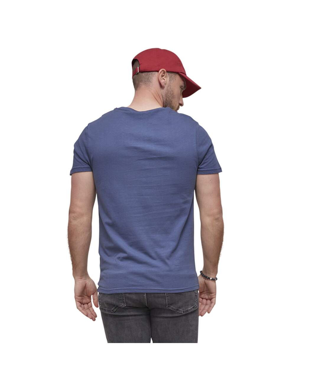 T-shirt Col rond homme First Bleu Vondutch-3