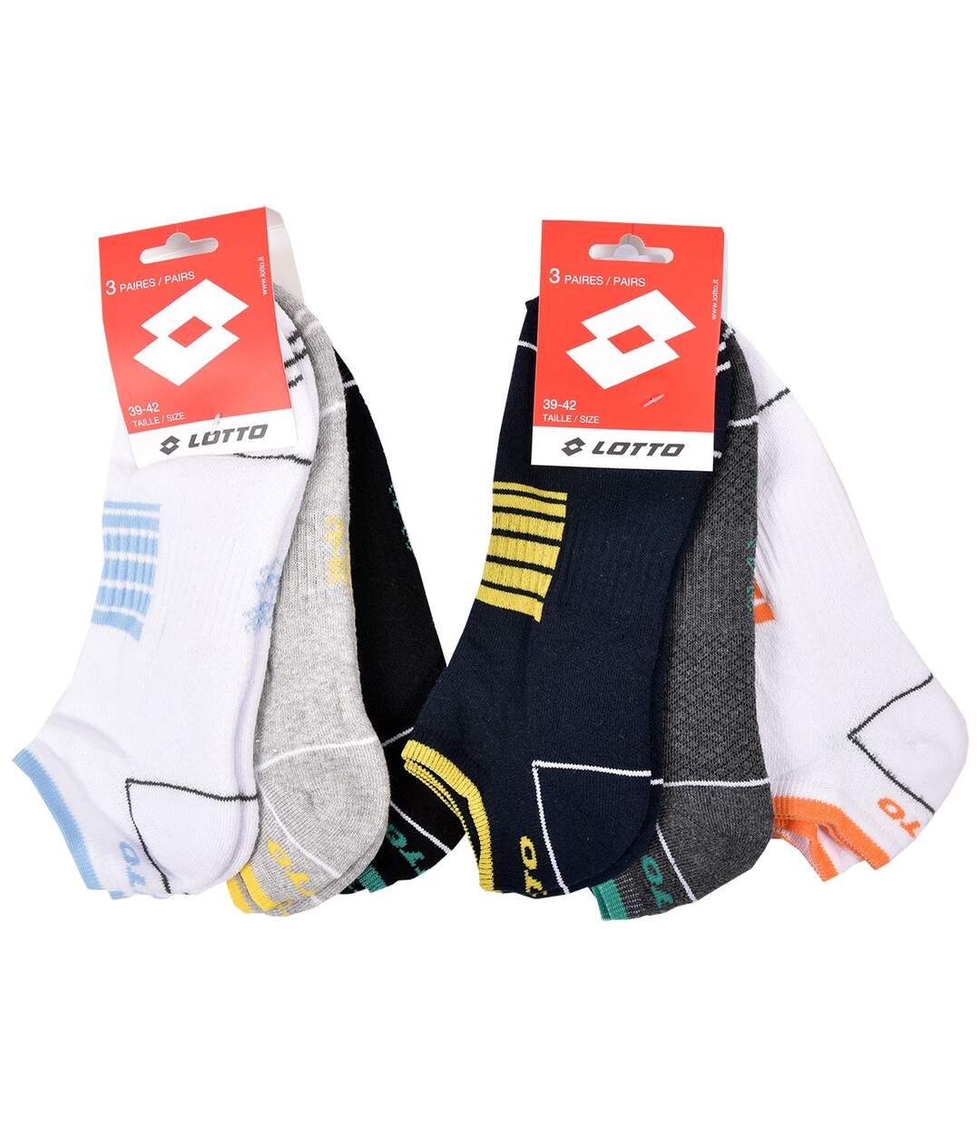 Chaussettes Homme LOTTO Pack de 6 paires SNEAKER 2114