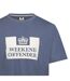 T-shirt Motif/style Imprimé Graphique Mcmoney Homme Bleu Foncé Argenté Weekend Offender-3