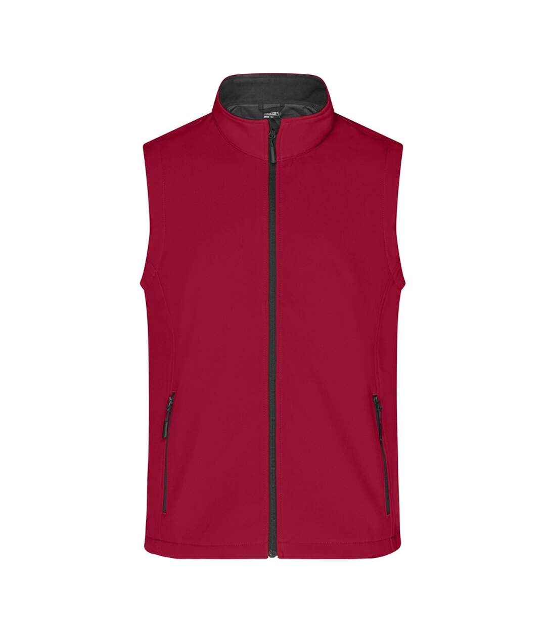 Veste Sans Manches Promo Homme Rouge Noir James And Nicholson-1