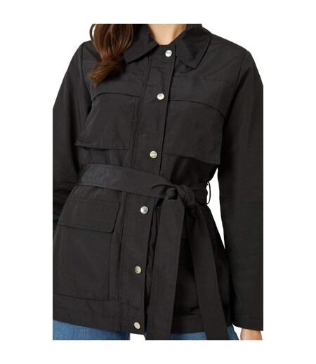 Maine Womens/Ladies Pocket Detail Jacket (Black)