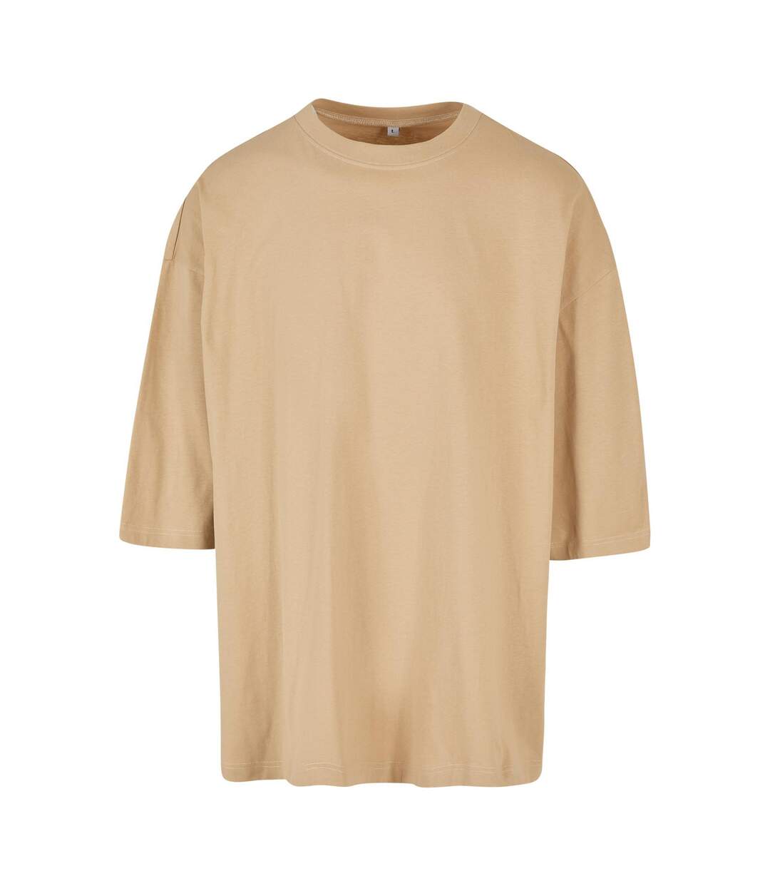 T-shirt Huge Adulte Beige Build Your Brand-1