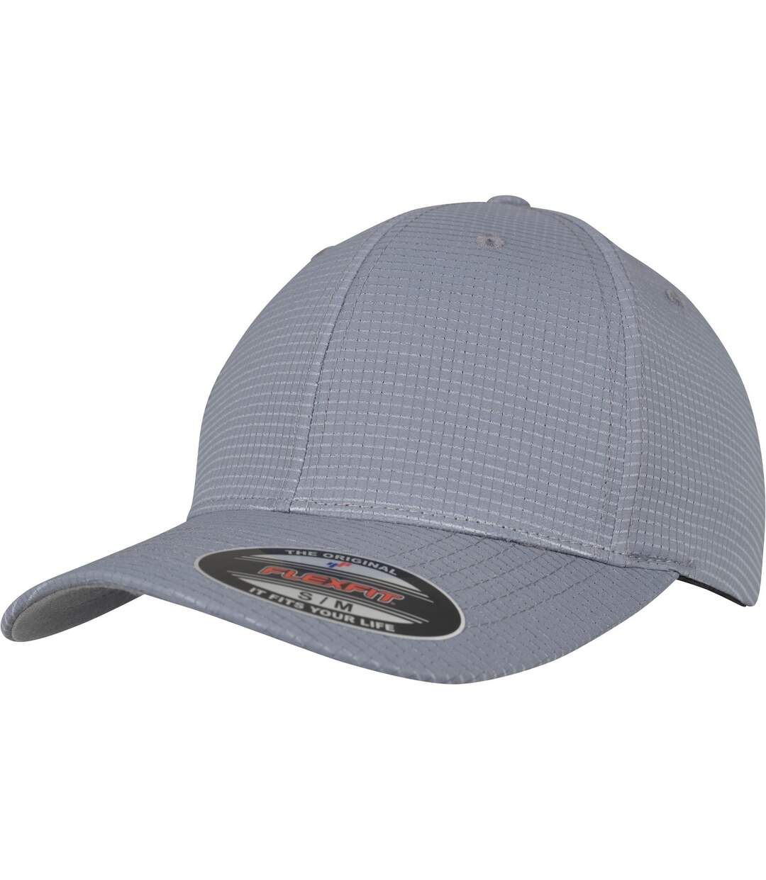 Casquette flexfit gris Yupoong-1