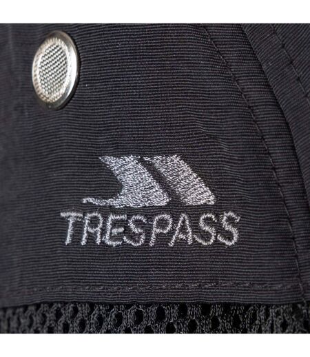 Unisex adult caspian wide brim cap black Trespass