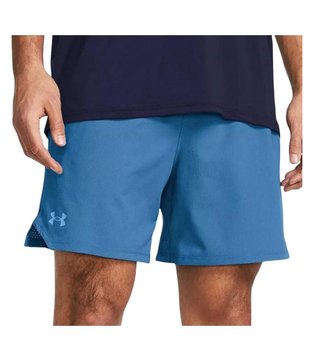 Short de Running Bleu Homme Under Armour Vanish Woven - L-1