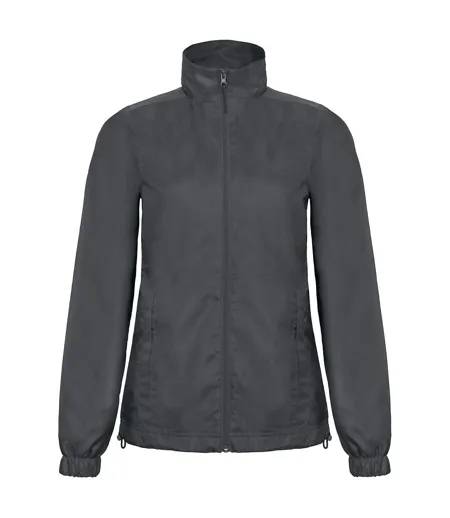 Coupe-vent Mi-saison Id.601 Femme Gris Foncé B&C