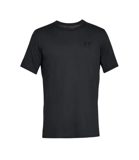 T-shirt Motif/style Logo Sur Poitrine Sportstyle Homme Noir Under Armour