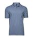 Mens Luxury Stretch Polo Shirt Flint Stone Tee Jays-1