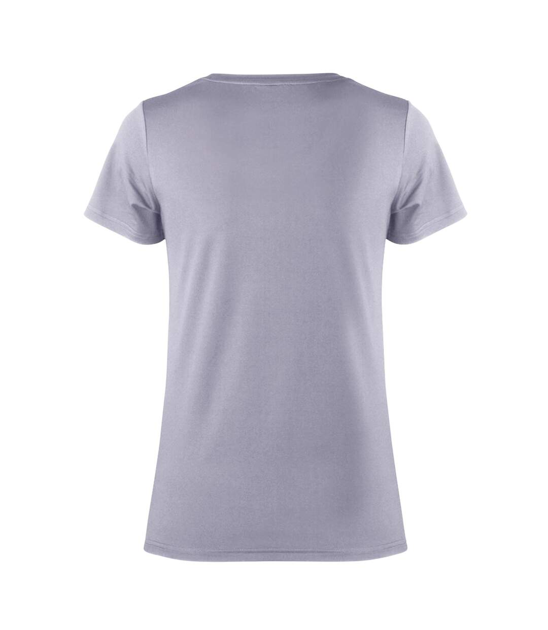 T-shirt À Stretch À Manches Courtes Femme Gris Spiro-2
