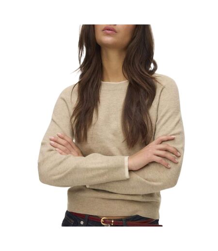 Pull beige femme vero moda wonderful
