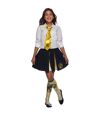 Harry Potter Hufflepuff Tie (Yellow) (One Size)