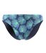 Mens Beachstar Palm Leaf All-over Print Swim Briefs Blue Green Speedo-1