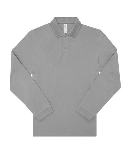 Chemise Manches Longues My Polo Homme Gris B&C