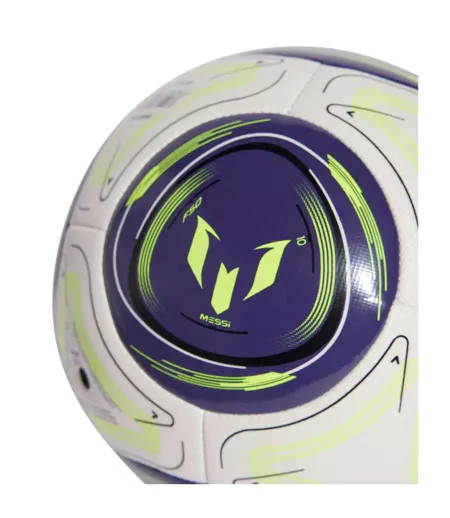 Mini Ballon De Foot Style Lionel Messi Taille 1 Bleu Blanc Vert Adidas