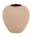 Vase Boule en Dolomite Rily 22cm Nude-1