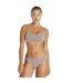 Womens/ladies Scoop Neck Bralette Mauve Adidas-4