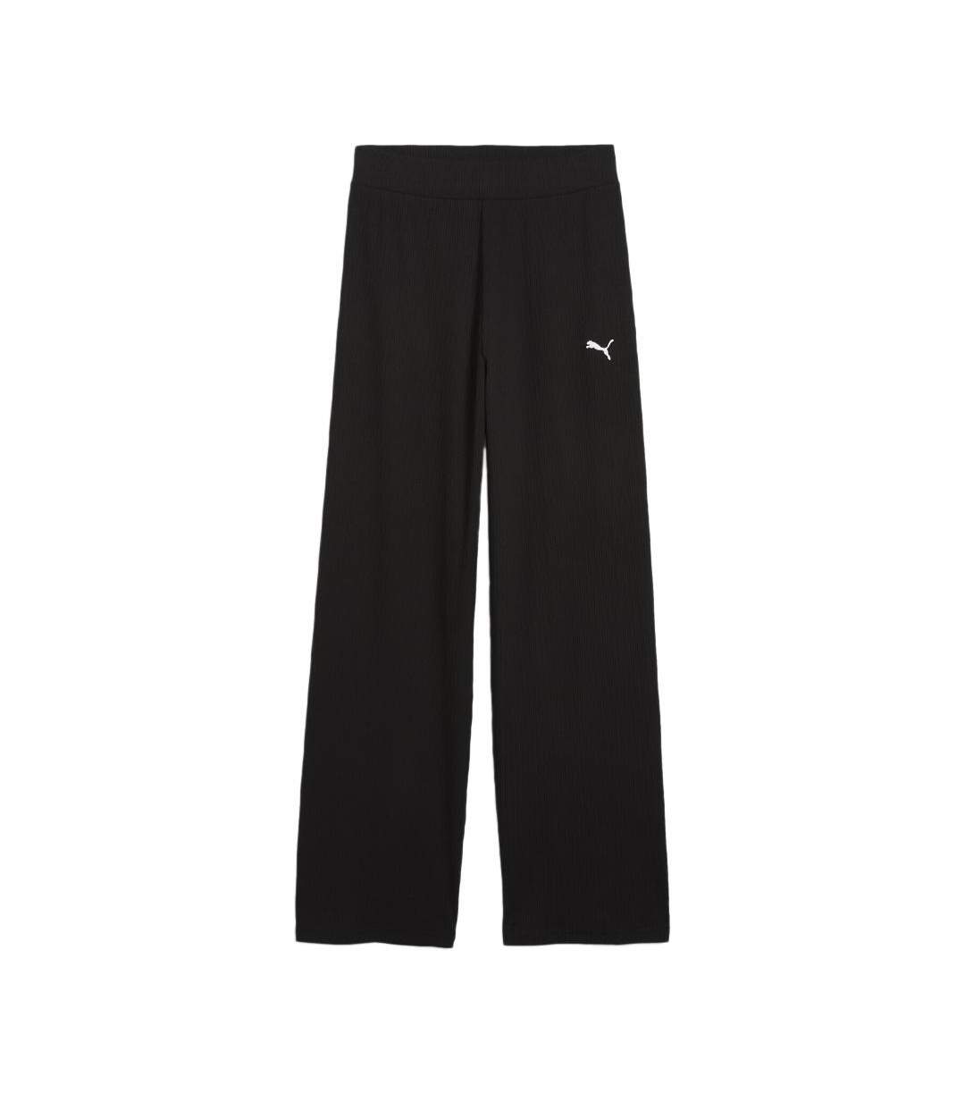 Jogging noir femme puma elevated-1