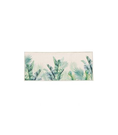 Tapis Déco Imprimé Native 50x120cm Vert