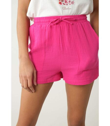 Short en gaze de coton pour femme YANNA