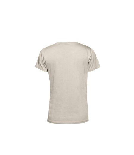 B&C Womens/Ladies E150 Organic Short-Sleeved T-Shirt (Off White)
