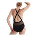 Womens/ladies Eco One Piece Swimsuit Black Speedo-4