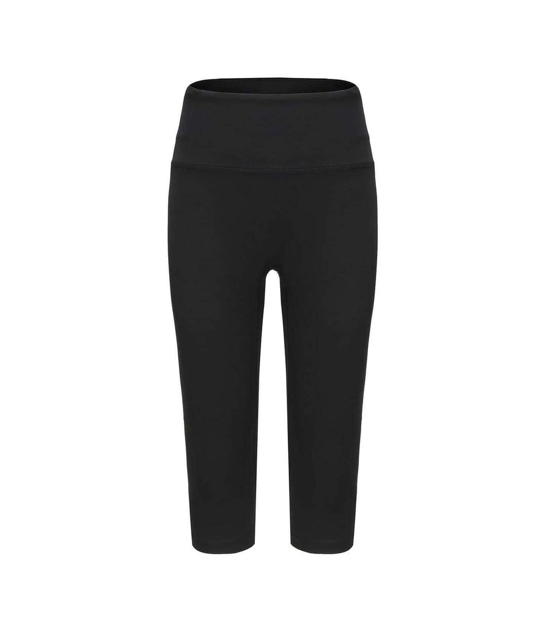 Womens/ladies Polyester Blend Capri Black Slazenger-1