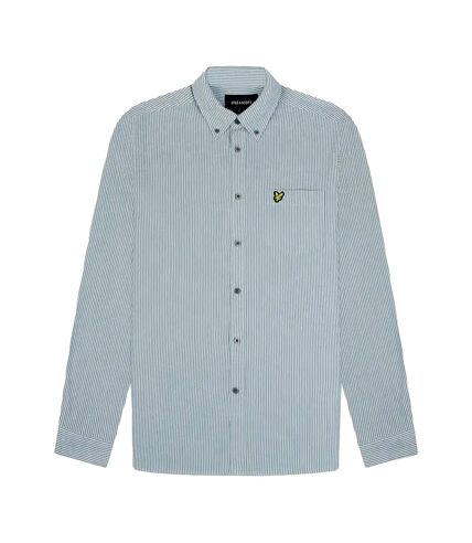 Chemise homme vert de bleu / blanc Lyle & Scott Lyle & Scott