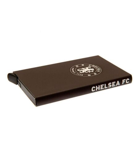 Chelsea FC Aluminum Card Holder (Brown) (One Size) - UTTA8491