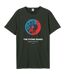 Unisex Adult Wembley The Stone Roses T-shirt Charcoal Amplified-1