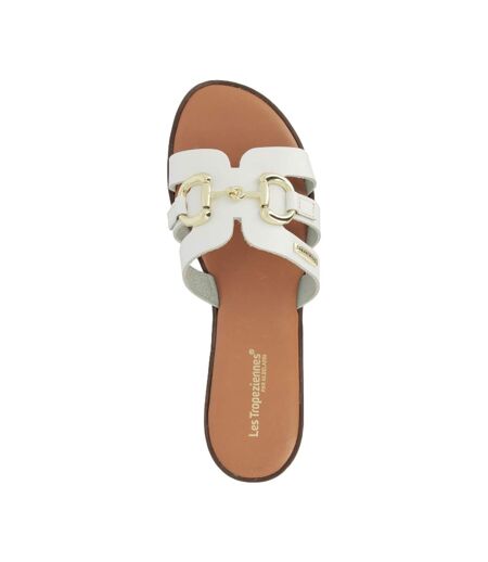 Sandale Plate Cuir Les Tropeziennes Hamia