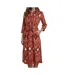Robe rose femme vero moda mille 3/4-1