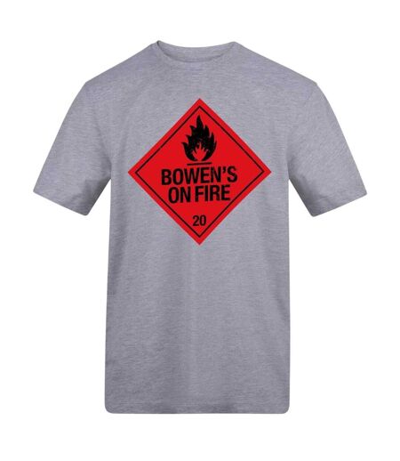 T-shirt Bowen´s On Fire Adulte Gris AWD