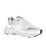 Baskets Motif/style Détail Métallique Boston Femme Blanc Argenté Lotto-1